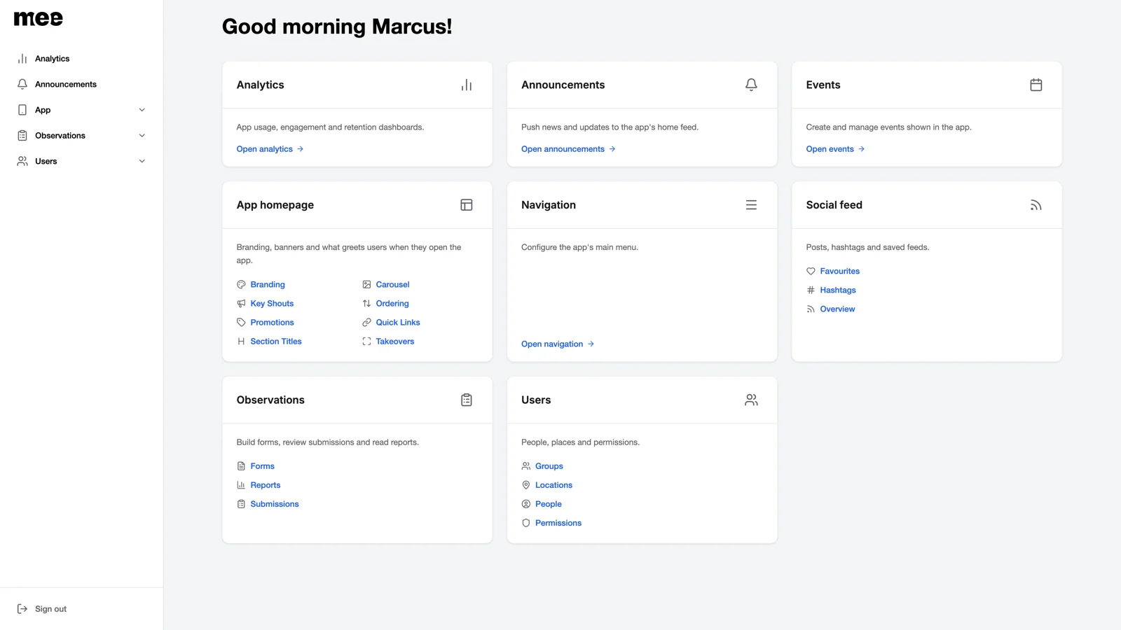 Mee admin carousel builder